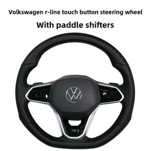 Volant sport multifonction original <span class=keywords><strong>R</strong></span>-Line à 3 branches pour Volkswagen Golf 7, Lavida, Magotan, CC, Passat – Compatible OLIVER - Product Image 4