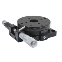 Plataforma Giratoria Eléctrica de 90 mm de Diámetro, Plataforma de Posicionamiento Giratoria Manual, Otros Instrumentos Ópticos
