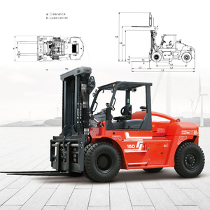 รถยกดีเซล YCMG 16 ตัน 18 ตัน 3000 กก. สำหรับยกตู้คอนเทนเนอร์ เครื่องยนต์อีซูซุ แบบสามขา ยกสูงได้เต็มที่ มาตรฐาน CE ISO - Product Image 2