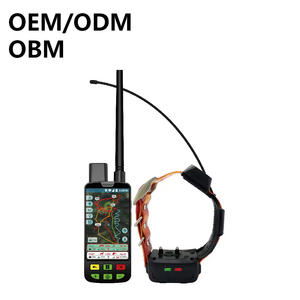 狩猟犬用GPSトラッカー首輪 プラスチック製 IP68防水 スマートデバイス リアルタイム追跡 Bluetooth 4G/WiFi LCDディスプレイ 64GBメモリ - Product Image 1