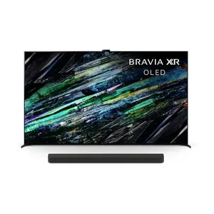 Téléviseur intelligent QD-<span class=keywords><strong>OLED</strong></span> 77 pouces BRAVIA XR A95L Series <span class=keywords><strong>4K</strong></span> Ultra HD avec HDR, fréquence de rafraîchissement de 240 Hz, boîtier noir, fonctionnalités de jeu - Product Image 1