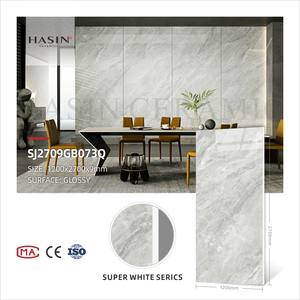 Losas de Piedra de Cuarzo Artificial Calacatta <span class=keywords><strong>Blanca</strong></span> de 9 mm, Sinterizadas, de Porcelana, Imitación Mármol, Tamaño <span class=keywords><strong>Grande</strong></span> 120x270, Económicas - Product Image 3