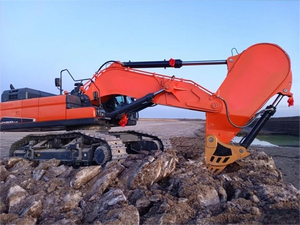 מחפר כבד DX500 מותאם אישית במפעל, זרוע סלעית לכריית מתכות פתוחה (ברזל, נחושת, זהב), כריית פחם, הסרת שכבת עפר - Product Image 2