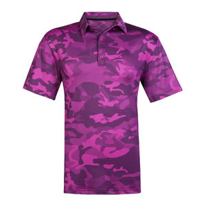 Polos de Golf de Alta Calidad, Diseño Camuflado, Secado Rápido, Corte Ajustado, Unisex, con Logotipo Personalizado - Product Image 2