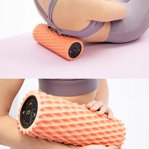 CZFIT Masseur musculaire électrique à axe en mousse, bâton de massage à picots, rouleau de massage, équipement de fitness sportif, colonne vibrante pour le yoga - Product Image 5