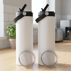 JuPeng ST-22 USA Stock 20oz Stainless Steel Vacuum Insulated Tumbler with Handle Minimalist Design Boiling Water Applicable - Product Image 3