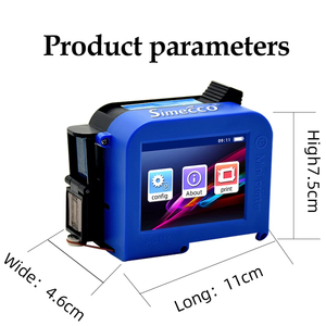 Công nghiệp cấp in ấn Gun cho kim loại gỗ nhựa Độ phân giải cao đánh dấu cầm tay máy in phun hàng loạt mã hóa giá máy - Product Image 6