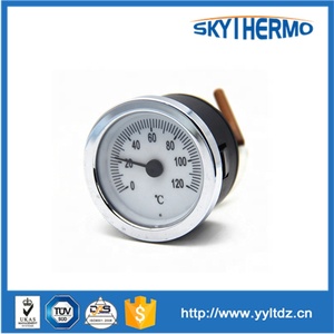 Промышленный пластиковый термометр 52 мм, карманный капиллярный термометр с дистанционным управлением, 0-120°C, термометр для измерения температуры кипения - Product Image 2