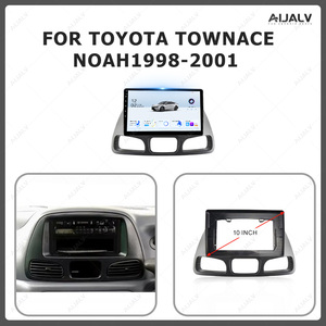 Instalación <span class=keywords><strong>de</strong></span> unidad principal <span class=keywords><strong>de</strong></span> vídeo <span class=keywords><strong>para</strong></span> coche Ai Jia, Radio <span class=keywords><strong>de</strong></span> 10 pulgadas, Android, DVD, tablero, Cables, marco <span class=keywords><strong>de</strong></span> navegación <span class=keywords><strong>para</strong></span> TOYOTA TOWNACE NOAH - Product Image 5