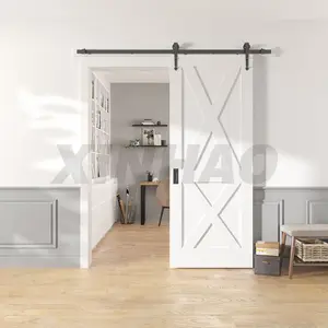 High Quality Sliding Barn Door Hardware Kit Roller in Arrow Shape Upgrade Your Doors with Reliable Sliding Barn Door Hardware