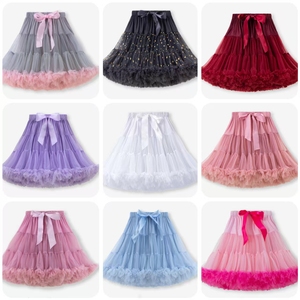 Conjunto de Falda Tutú a Juego para Mamá e Hija con Lazos de Cinta, Suave, Múltiples Opciones, MOQ Bajo, Entrega en 7 Días, Stock Disponible - Product Image 2