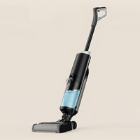 Aspirateur sans fil eau et poussière, sans balais, 200 AW, aspiration puissante, écran LED, double réservoir sale/propre, pour sols domestiques et de toute la maison