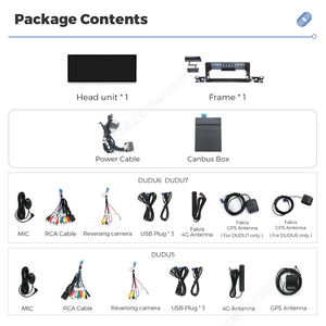 Autoradio Android DUDU7 FYT A7870UIS con Chip Smart Cockpit Processo 6nm, CPU Octa-Core <span class=keywords><strong>A76</strong></span> 2.7GHz e Assistenza Posteriore per Audi A4L 2017-2024 - Product Image 5