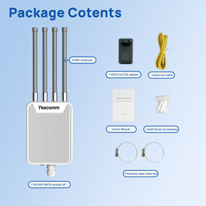 OW3000F AX3000เครือข่ายไร้สาย WiFi6กลางแจ้งสำหรับองค์กร3000Mbps Dual-Band <span class=keywords><strong>Mesh</strong></span> AP 7dBi 1000Mbps ครอบคลุมอุตสาหกรรม - Product Image 6