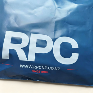 Bolsas de Envío de Poliéster Grueso Mate Azul Oscuro al por Mayor, con Logotipo Personalizado Impreso, Autosellables, para Mensajería - Product Image 3