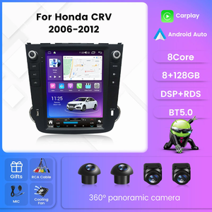 Estéreo Android Octa Core con Pantalla Vertical Tesla de 9.7 Pulgadas para <span class=keywords><strong>Honda</strong></span> <span class=keywords><strong>CRV</strong></span> <span class=keywords><strong>Antiguo</strong></span>, CarPlay Inalámbrico, Android Auto, DSP, GPS, Navegación, Cámara de Reversa AHD - Product Image 4