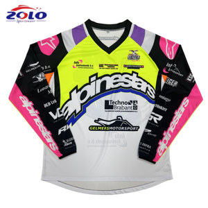 Người đàn ông của <span class=keywords><strong>t</strong></span>ùy chỉnh thăng hoa in MX MTB Jersey thoáng khí Motocross Moto đua Áo sơ mi-Cộng với kích thước <span class=keywords><strong>t</strong></span>ùy chọn - Product Image 2