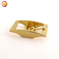 Hebillas Metálicas de Aleación de Zinc de Doble Punta, Resistentes, con Barra Central, para Cinturones de Cuero, Zapatos, Bolsos, Fabricación de Herrajes, Venta al Por Mayor