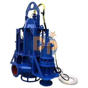 Dragagem Areia e Cascalho para Mineração de Ouro Centrífuga Cascalho Dragagem Sand Slurry Mud Pump Ferro Fundido Submersível Sludge Pump