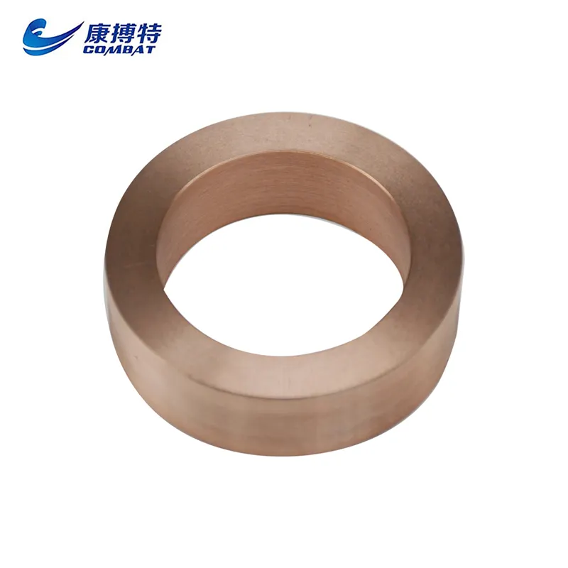 Tungsten Copper rings W75Cu25 ring supplier with Low priced tungsten rings