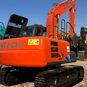 Excavatrice d'occasion de 12 tonnes Hitachi Zx120 du Japon, pelle Hitachi d'occasion ZX120, équipement pour la construction - Product Image 3