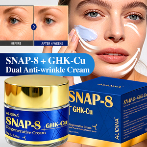 Crème Visage Coréenne Professionnelle Anti-Âge et Anti-Rides au GHK-Cu 8, Hydratant Réducteur de Ridules, Vente en Gros - Product Image 2