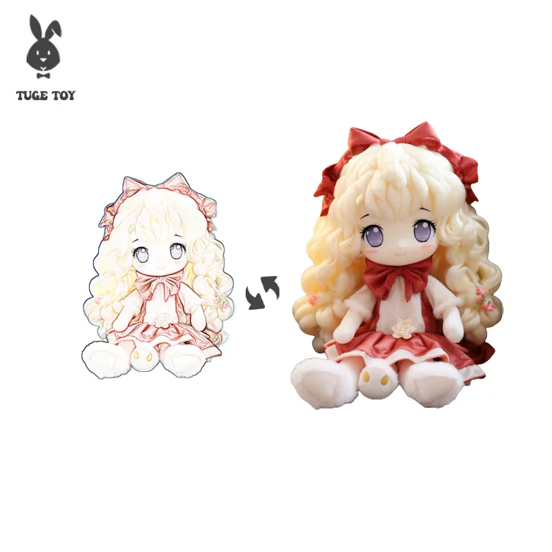 2023 Trend Factory Toy Pp Cotton Kawaii Custom Plush Figure Doll 10-30cm Plushies Customized Doll Toy