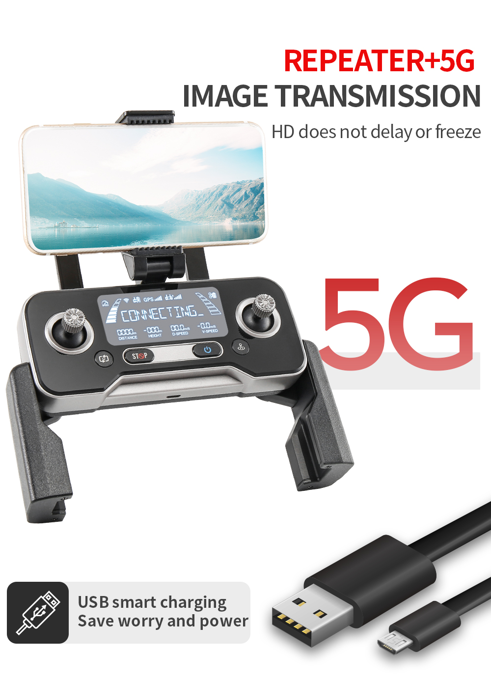 SJRC F11 F11s 4K Pro Drone 3KM PTZ Version True 4K Camera GPS Drone 2-axis Gimbal 5G WIFI FPV Brushless Professional RC Dron RTF