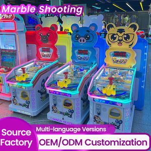 เครื่องเล่นหยอดเหรียญ เครื่องเล่นในร่ม อุปกรณ์เกมยิงปืนโลหะ สำหรับห้างสรรพสินค้า - Product Image 2