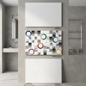 Azulejos de Pared de Cerámica Digital HD de 12x18 Pulgadas, Coloridos y Esmaltados, para Interiores, Baños y Cocinas - Product Image 2