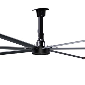 Enfriador de Aire Evaporativo Industrial de 7.3m (24 pies), Ventilador de Alta Temperatura con Control Remoto, OEM, para Granjas Lecheras - Product Image 2