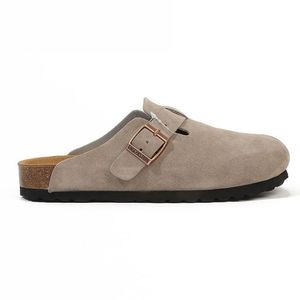 Mocassins <span class=keywords><strong>Birkenstock</strong></span> vintage en cuir de vachette véritable, chaussures de plage à semelle souple pour femmes et hommes, pour l'été, l'<span class=keywords><strong>hiver</strong></span> et le printemps - Product Image 2