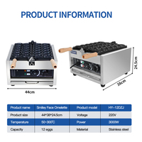 Machine à gaufres et beignets électriques 220V en acier inoxydable, grande capacité, légère, pour crêpes et œufs, vente en gros, haute qualité, nouveauté