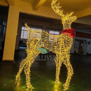 Luce decorativa con motivo a fiocco <span class=keywords><strong>di</strong></span> <span class=keywords><strong>neve</strong></span> per interni ed esterni IP65 per decorazioni natalizie paesaggio babbo natale - Product Image 1