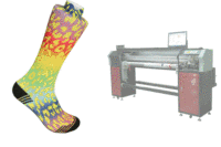 Chaussettes antidérapantes en Polyester, soie, lin et coton, sans couture, imprimante, Machine à fabriquer des chaussettes
