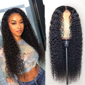 Parrucca in Capelli Umani Ricci di Alta Qualità, Parrucca Frontale 13*6 con Onde Naturali Birmane Lunghe e Ricce - Product Image 2