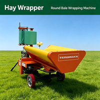 Enrouleur de balles miniatures à essence pour machines agricoles - Vente chaude THW  810 Pour ensilage de foin et paille
