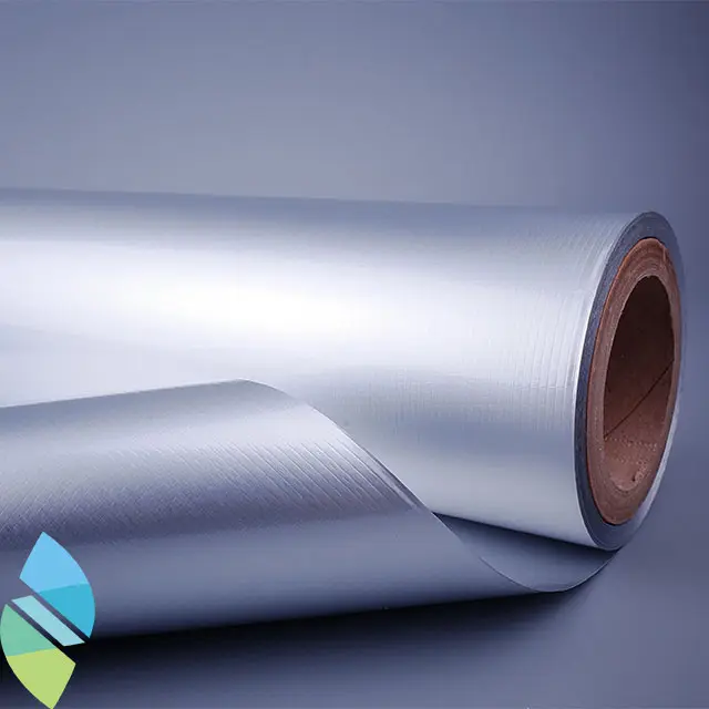 Bening PET laminasi aluminium Foil + Film poli untuk insulasi reflektif Film