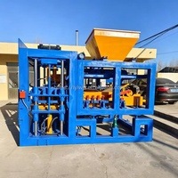 Machine à fabriquer des briques automatique QT5-15 à fonctionnement continu, 24 heures sur 24, machine industrielle à haute efficacité