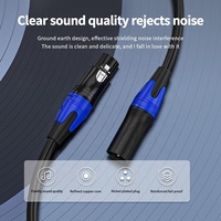 Cable de Extensión de Micrófono XLR Profesional de 3 Pines, Colorido, Chapado en Níquel, PVC, Fabricante OEM ODM