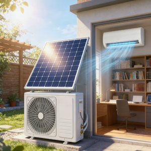 <span class=keywords><strong>Aire</strong></span> <span class=keywords><strong>Acondicionado</strong></span> Solar Híbrido de 18000 BTU, Tipo Split, Montado en la Pared, <span class=keywords><strong>con</strong></span> Control por Aplicación <span class=keywords><strong>WiFi</strong></span> - Product Image 3