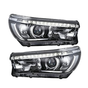 Luz Delantera LED para Camioneta Hi Lux 2015-2017 con Luz de Circulación Diurna, Lámpara de Iluminación Vigo - Product Image 1