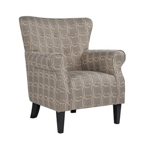 Poltrona dal Design Accattivante per Soggiorno in Blu Navy Chiaro - Product Image 6