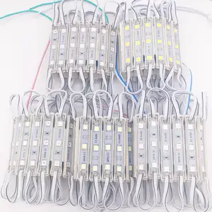 DC12V 3leds SMD 5050 5630 5730 Epoxy IP65 0.72w 5054 led module led encapsulation series