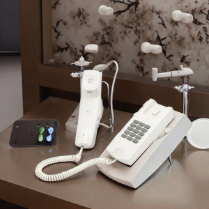 Đối với khách sạn nhà văn phòng Trắng điện thoại Wall Mount Analog Điện thoại cố định Analog trả lời điện thoại - Product Image 2