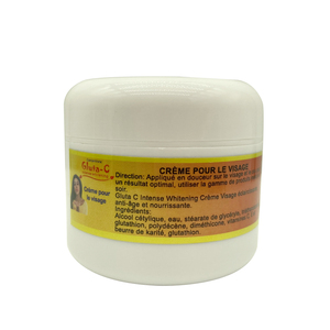 Etiqueta privada Gluta-C 50G Crema facial blanqueadora de la piel La mejor crema de colágeno de vitamina C para el día y la noche Elimina las manchas negras Agua principal - Product Image 4