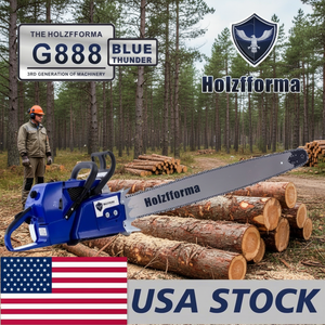 Motosega a Benzina FarmerTec 122cc Blue Thunder D0100HEDY7G con Barra Guida e Tutti i Componenti Compatibili - Product Image 3