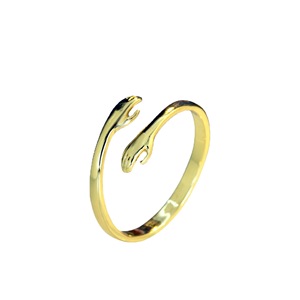 Anello Regolabile con Mani Intrecciate per Donne e Uomini - Product Image 1