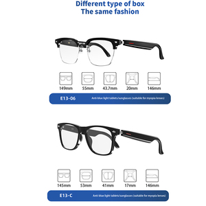 Lunettes <span class=keywords><strong>de</strong></span> <span class=keywords><strong>soleil</strong></span> intelligentes filtrant la lumière bleue 3D avec micro et haut-parleurs intégrés, assistant tactile et vocal, matériel VR, écran <span class=keywords><strong>virtuel</strong></span> <span class=keywords><strong>de</strong></span> 50 à 80 pouces - Product Image 1