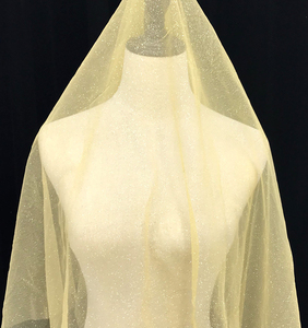 2024 Hot Sale Anti-Static 100% Polyester <span class=keywords><strong>Glitter</strong></span> Mesh High Sparkle Tüll Stoff 20d Garn für Mädchen Brautkleider Vorhänge - Product Image 4